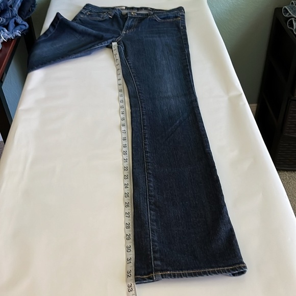 Ag Adriano Goldschmied The Alexa Mid Rise Slim Boot Size 28 R - Picture 7 of 16